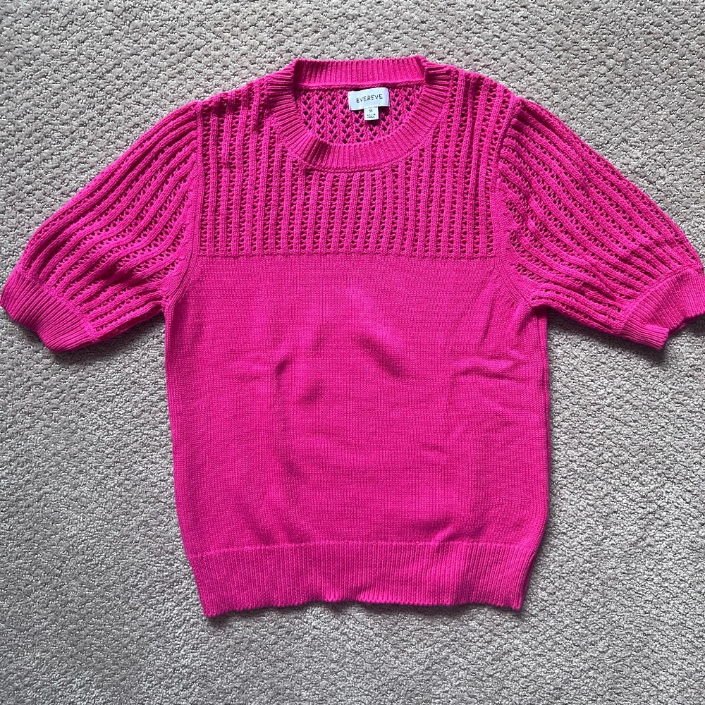 Evereve Remy Crochet Pullover - SZ Med